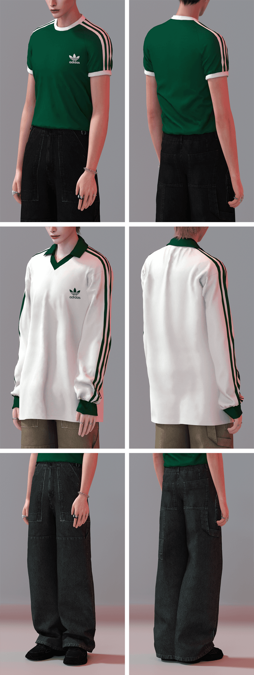 Галерея мода Сет одежды XOXO Outfit Set #3